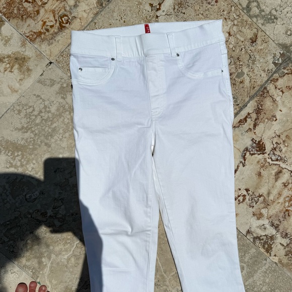 SPANX White Ankle Skinny Jeans Size S/P - Picture 7 of 12